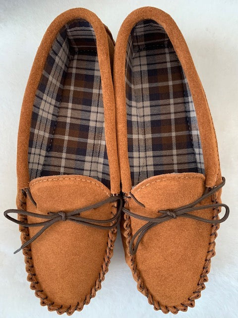 Size 13 - Suede Moccasin with Hard Sole | Daniel
