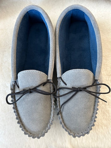 Size 13 - Suede Moccasin with Hard Sole | Daniel