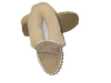 Luxury Sheepskin Lined Moccasin with Sheepskin Collar and Hard Sole | Claudia