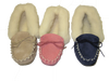 Suede Moccasin with Wool Lining and Hard Sole | Daisy