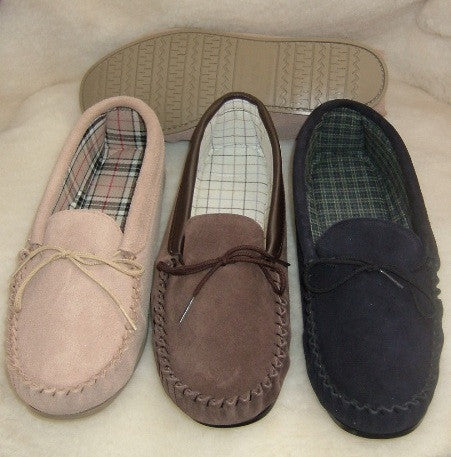 Mens moccasin slippers size sales 13