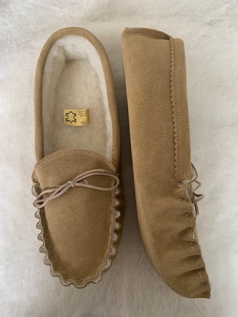 Mens Soft Sole Moccasin Slippers Sale | bellvalefarms.com