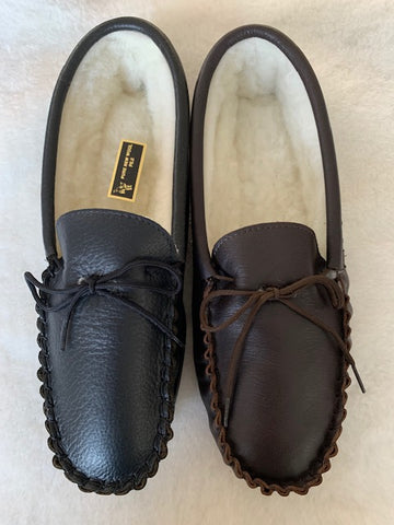 Size 13 - Suede Moccasin with Hard Sole | Daniel