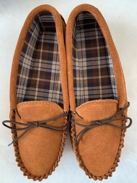 Lined moccasins on sale