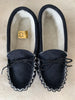 Ladies Wool Lined Moccasin with hard sole | Beryl